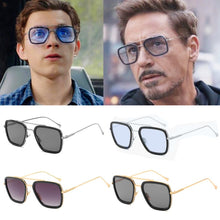 Load image into Gallery viewer, Spiderman Far From Home Iron-Man Glasses Movie 2019 Peter Parker Cosplay Spider Man Edith Sunglasses